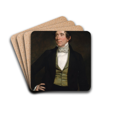 William C. Preston by George Peter Alexander Healy Drink Coasters - set of 4
