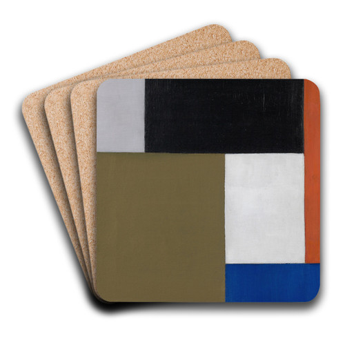 Composition by Theo van Doesburg Art Drink Coaster set