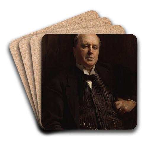 Henry James by John Singer Sargent Art Drink Coaster set