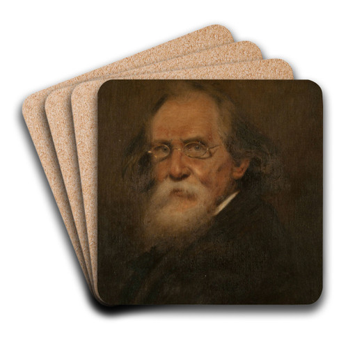 Self-portrait by Eduardo Svori Art Drink Coaster set