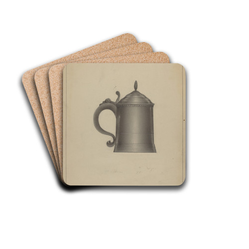 Pewter Tankard by Arsen Maralian Drink Coasters - set of 4