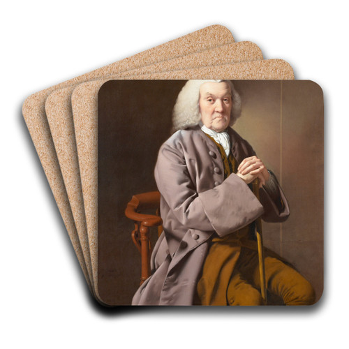 Richard Gildart by Joseph Wright of Derby Art Drink Coaster set