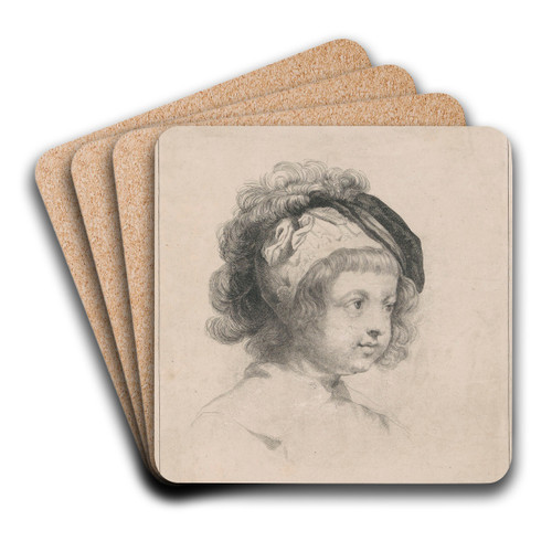 A Child of Rubens by Peter Paul Rubens Art Drink Coaster set