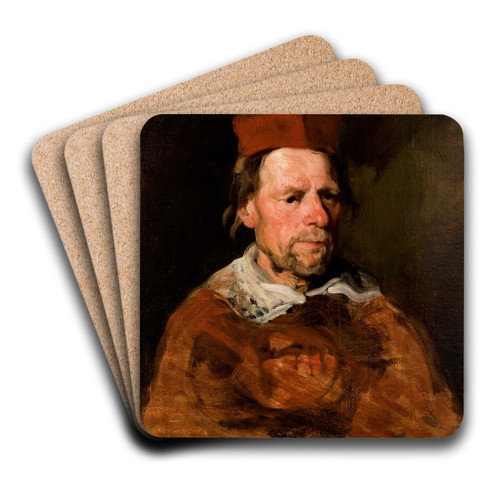 Cardinal by Piotr Michaowski Art Drink Coaster set