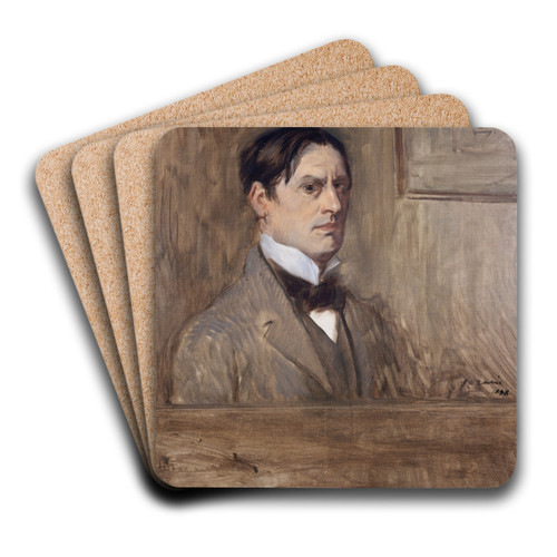 Self-portrait by Jean-Louis Forain Art Drink Coaster set