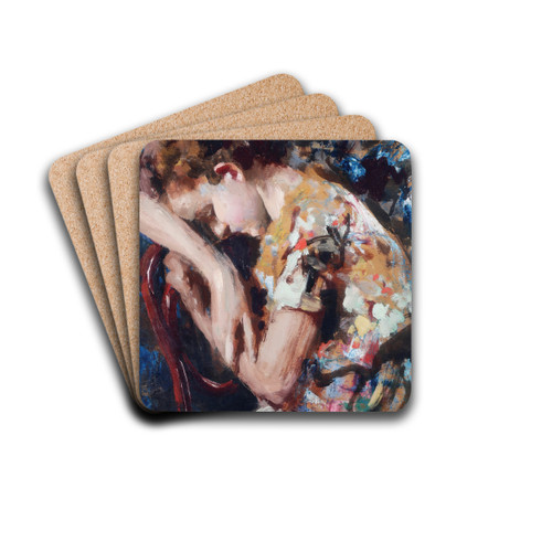 Brutte notizie by Vincenzo Irolli Drink Coasters - set of 4 Brutte notizie by Vincenzo Irolli Drink Coasters - set of 4