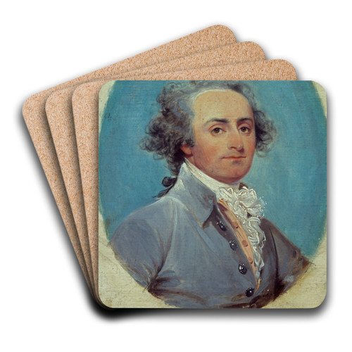 Giuseppe Ceracchi by John Trumbull Art Drink Coaster set