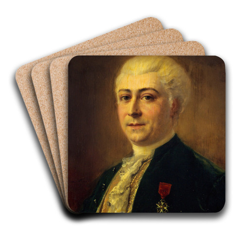 Portrait de Charles Prud'hon (1843-1930), socitaire de la Comdie-Franaise en costume de scne. by Daniel Brard Art Drink Coaster set Portrait de Charles Prud'hon (1843-1930), socitaire de la Comdie-Franaise en costume de scne. by Daniel Brard Art Drink Coaster set