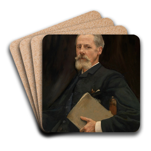 The Painter Derickx by Charles Verlat Art Drink Coaster set