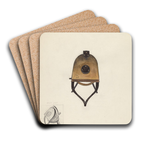 Bellows by Edna C. Rex Art Drink Coaster set