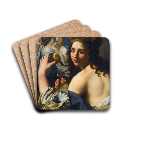 The Judgement Of Paris by Alessandro Rosi Drink Coasters - set of 4 The Judgement Of Paris by Alessandro Rosi Drink Coasters - set of 4