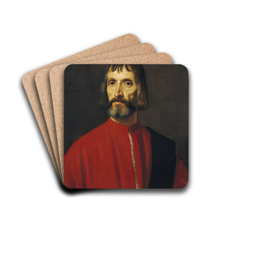 Andrea de' Franceschi by After Titian Drink Coasters - set of 4