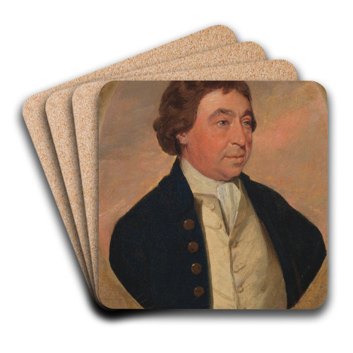 Joshua Rose of Liverpool by Benjamin Marshall Art Drink Coaster set