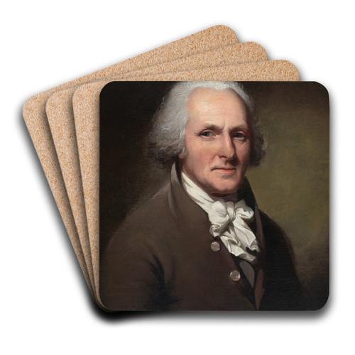 Charles Willson Peale Self-Portrait by Charles Willson Peale Art Drink Coaster set
