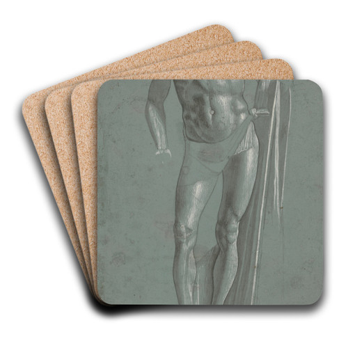 Standing Christ by Vittore Carpaccio Art Drink Coaster set