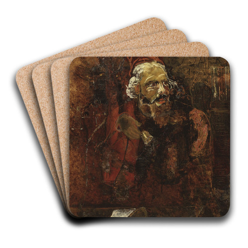 Ludvig Josephson, Stage Director by Ernst Josephson Art Drink Coaster set