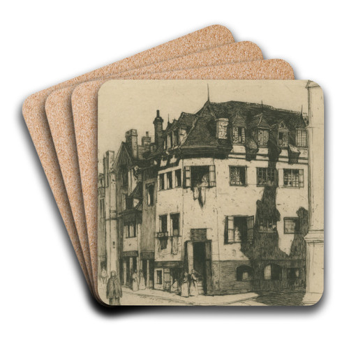 Beauvais by David Young Cameron Art Drink Coaster set