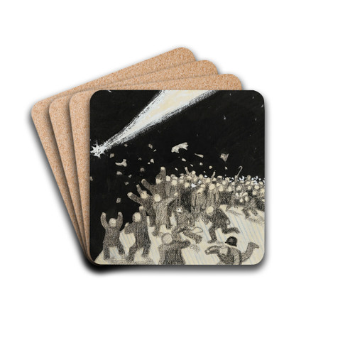 Dception by Juan Gris Drink Coasters - set of 4