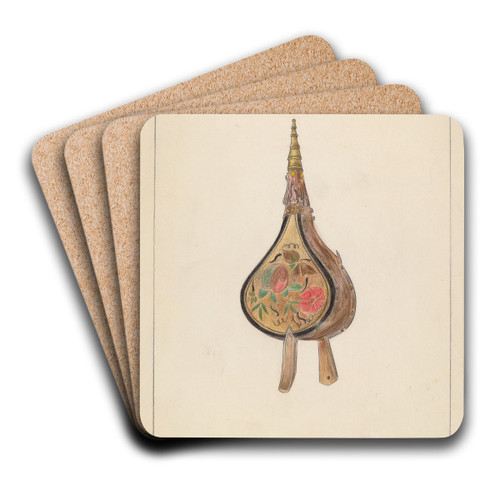 Bellows by Benjamin Resnick Art Drink Coaster set Bellows by Benjamin Resnick Art Drink Coaster set