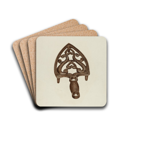 Trivet by Paul Poffinbarger Drink Coasters - set of 4 Trivet by Paul Poffinbarger Drink Coasters - set of 4