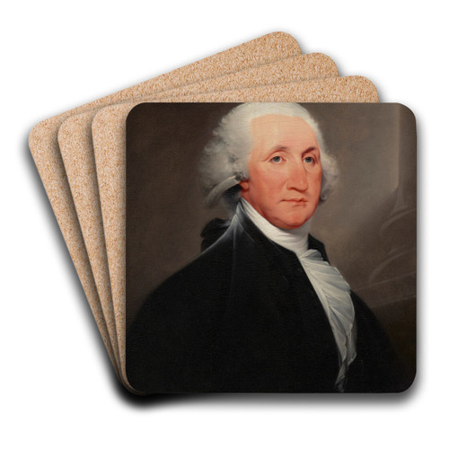 George Washington by John Trumbull Art Drink Coaster set