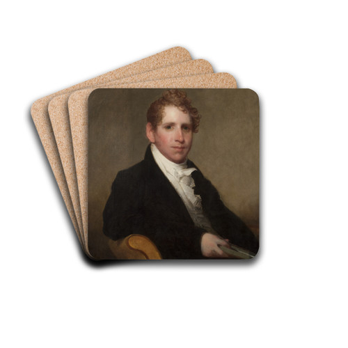 Dr. James Stuart by Gilbert Stuart Drink Coasters - set of 4