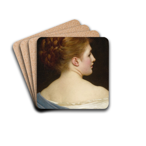 Lily by Frederic Leighton Drink Coasters - set of 4