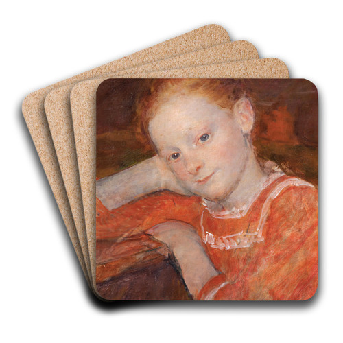 A Moment of Reflection by Franois Guiguet Art Drink Coaster set A Moment of Reflection by Franois Guiguet Art Drink Coaster set
