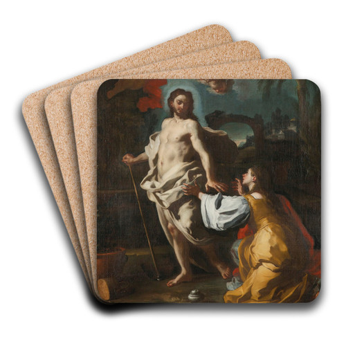 Noli Me Tangere by Francesco Solimena Art Drink Coaster set