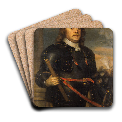 Per Brahe the Younger (1602  80) by David Beck Art Drink Coaster set