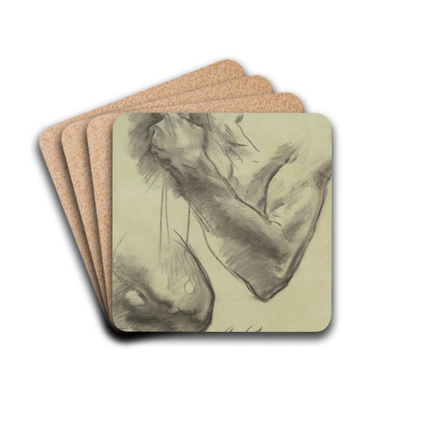 Studies for 'Triumph of Religion' by John Singer Sargent Drink Coasters - set of 4