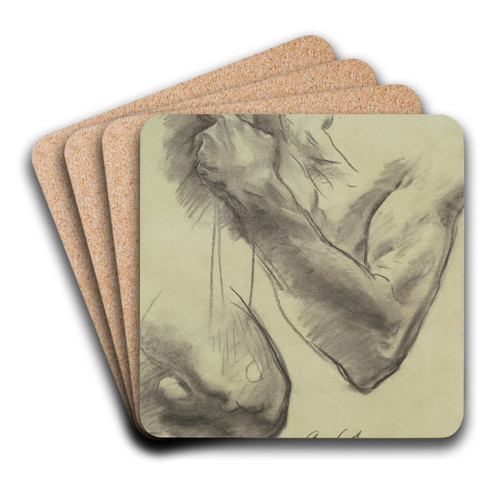 Studies for 'Triumph of Religion' by John Singer Sargent Art Drink Coaster set