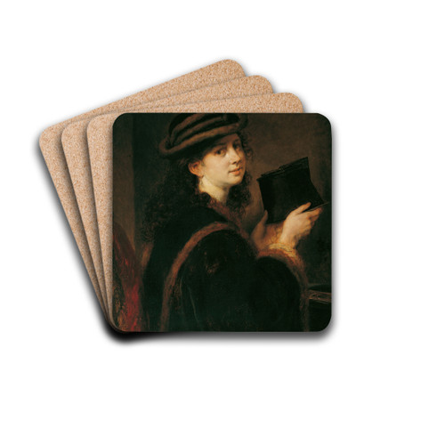 Mdchen mit Stereoskop by Hans Canon Drink Coasters - set of 4