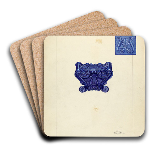 Salt Cellar by John Tarantino Art Drink Coaster set