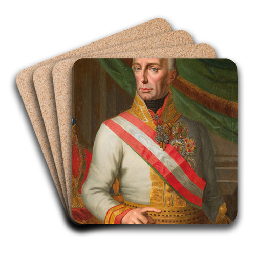 Kaiser Franz I. (II.) von sterreich by Johann Nepomuk Hchle Art Drink Coaster set Kaiser Franz I. (II.) von sterreich by Johann Nepomuk Hchle Art Drink Coaster set
