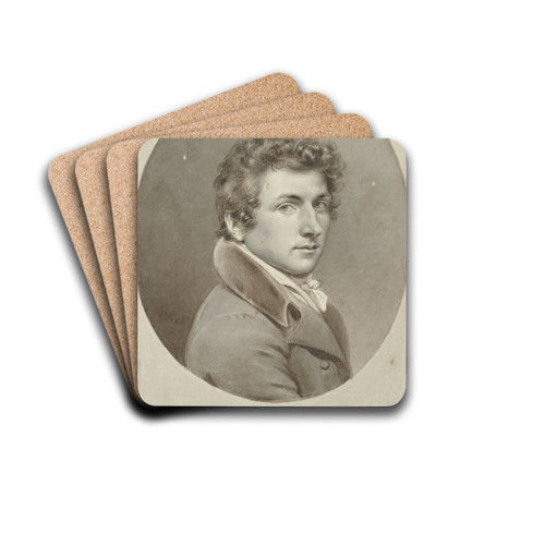 Zelfportret van Woutherus Mol by Woutherus Mol Drink Coasters - set of 4