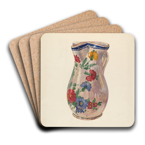 Pitcher by Alfred Walbeck Art Drink Coaster set Pitcher by Alfred Walbeck Art Drink Coaster set