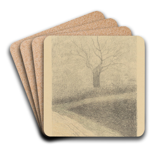 Sites Brabanons 4 by Lon Spilliaert Art Drink Coaster set