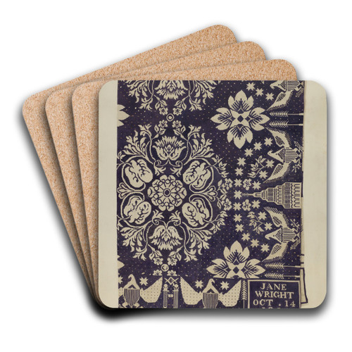 Coverlet by Suzanne Roy Art Drink Coaster set