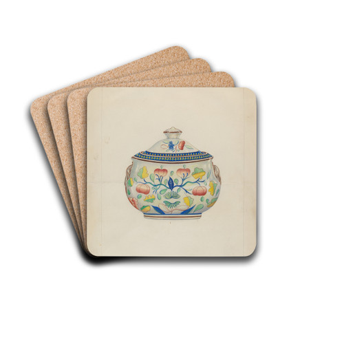 Sugar Bowl by Arthur Wegg Drink Coasters - set of 4