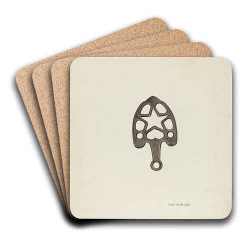 Trivet by Violet Hartenstein Art Drink Coaster set