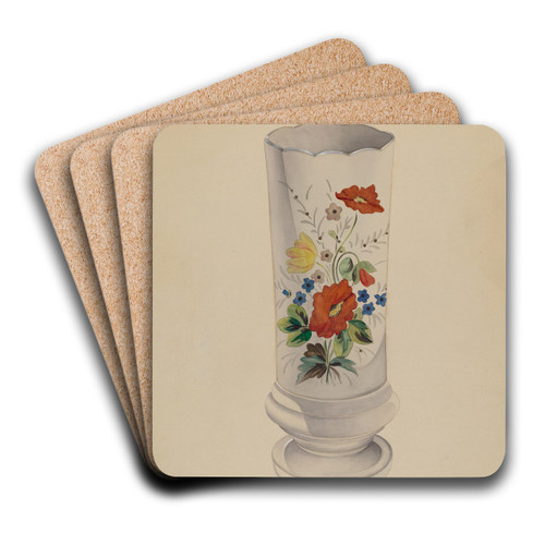Frosted Glass by Edward White Art Drink Coaster set Frosted Glass by Edward White Art Drink Coaster set