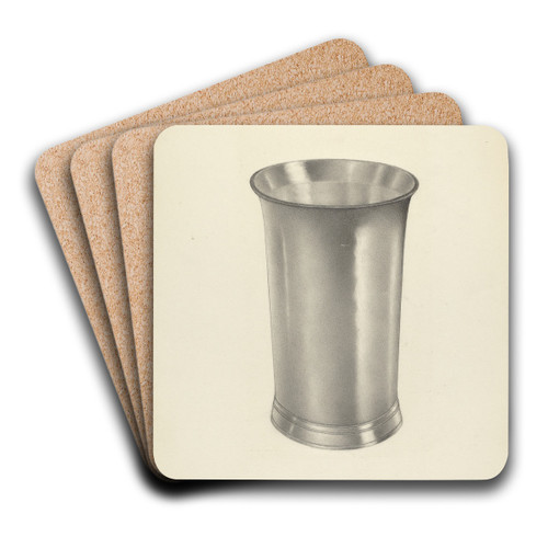 Beaker by Aaron Fastovsky Art Drink Coaster set