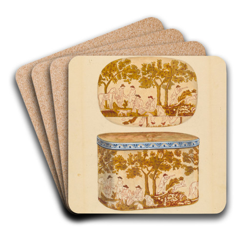 Bandbox by John Tarantino Art Drink Coaster set Bandbox by John Tarantino Art Drink Coaster set