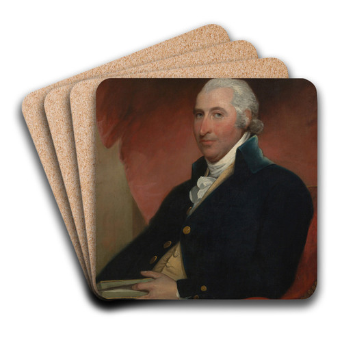 John Shaw by Gilbert Stuart Art Drink Coaster set