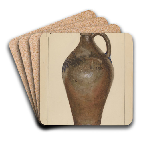 Jug by John Dana Art Drink Coaster set