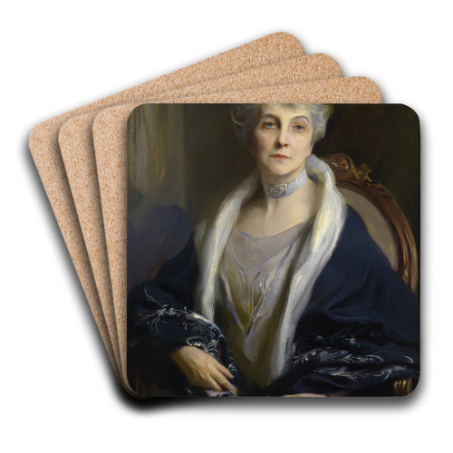 Clara Margaret Cook Kellogg by Philip Alexius de Lszl Art Drink Coaster set