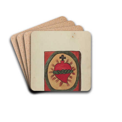 Retablo by E. Boyd Drink Coasters - set of 4 Retablo by E. Boyd Drink Coasters - set of 4