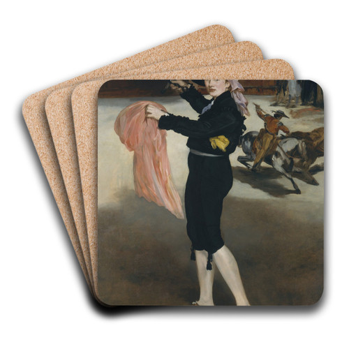 Mademoiselle V. . . in the Costume of an Espada by douard Manet Art Drink Coaster set