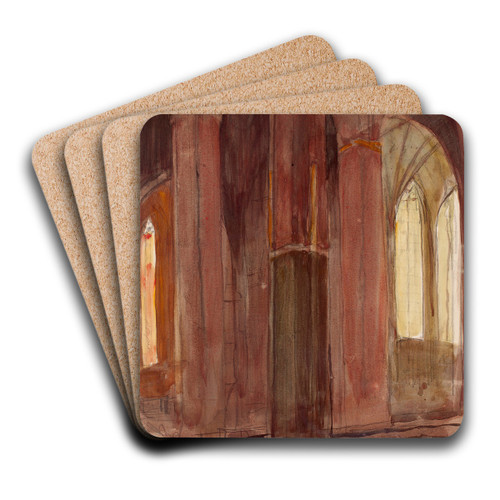 Katedraali, siskuva by Magnus Enckell Art Drink Coaster set